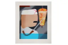 You Spin Me Right Round' 2019 Screen print in colours on 410gsm Somerset Satin paper Edition of 100 by Oli Epp, Screen print in colours on, offered Jun 2020