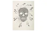 Untitled (Black on White)' 2010 One-colour screen print on Magnani Litho 310gsm paper Edition of 50 by Polly Morgan, print, offered Jun 2020