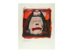 Cabinet of the Mind - Home Secretary by Ralph Steadman, Silkscreen print on Bockingford Mould, offered Jun 2020