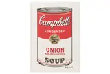Campbell’s Soup by Andy Warhol, Lithograph print Edition of, offered Jun 2020