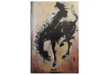 Horse & Rider' 2015 Giclée print on aluminium Dibond mount Edition of 50 Signed by the artist on verso 104 x 86 cm by Richard Hambleton, Giclée print on aluminium Dibond mount Edition of, offered Jun 2020