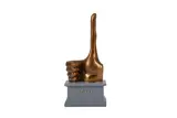 Really Good (Fourth Plinth)' 2016 Polystone sculpture Signed under in black marker, from an edition of 3000 29 cm ARR by David Shrigley, sculpture, offered Jun 2020