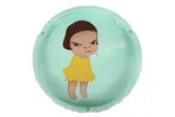 Too Young to Die' 2002 Glazed ceramic ashtray in colours First edition 25 cm ARR by Yoshitomo Nara, sculpture, offered Jun 2020