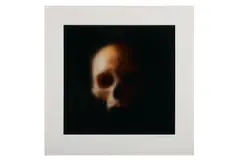 Skull' 2019 Archival inkjet print in colours with vanish overlay Edition of 100 by Miaz Brothers, print, offered Jun 2020
