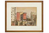 Untitled by Margaret Delisle Burns, Watercolour Paper labels and pen verso, offered May 2020