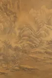 Landscape by Fan Kuan, ink and colour on paper, offered May 2020