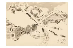 Untitled by Xiong Bingming, ink on paper, offered May 2020