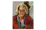 Untitled by Katharine 'Kitty' Church, 1994, oil on board, offered Apr 2020
