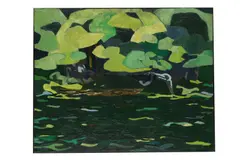 Untitled by Robert O'Rorke, oil on canvas, offered Apr 2020