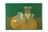 Untitled by Bernard Myers, oil, offered Apr 2020