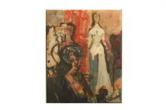 R.a. (1907-1989) by Feliks Topolski, oil on canvas, offered Apr 2020