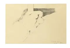 Untitled by Adrian Heath, pencil, offered Apr 2020
