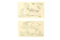 Untitled by Peter Samuelson, ink, offered Apr 2020