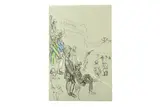 R.a. (1907-1989) by Feliks Topolski, pencil, offered Apr 2020