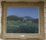Near Mowleliman by Christopher Sanders, oil on canvas, sold Aug 2017