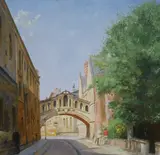 Oxford by Simon Kozhin, 2002, oil on canvas, sold Aug 2017