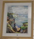 The Needles, Isle of Wight by Kenneth Steel, Steel, sold Aug 2017