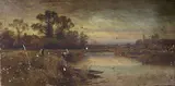 Untitled by Alfred Augustus Glendening, Sr., oil on canvas, sold Jul 2017
