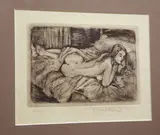 Including two reclining nude figures by Desmond Fountain, pencil, sold Jul 2017