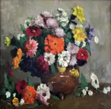 5in by Gottfried Van Pelt, oil on board, sold Jul 2017