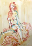 Untitled by Tom Merrifield, oil, sold Jul 2017