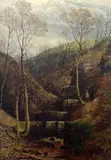 Nul Cleven ... Bridge by John Holland Senior, oil on canvas, sold Jul 2017