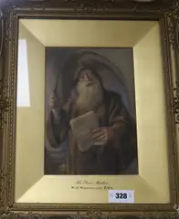 The Choir Master by William John Wainwright, watercolour, sold Jul 2017