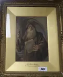 The Choir Master by William John Wainwright, watercolour, sold Jul 2017