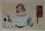 Whine, Woman, and Song by Chloë Preston, ink, sold Jul 2017