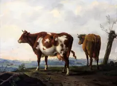 5in by Abraham Bruining van Worrell, oil on wood, sold Jun 2017