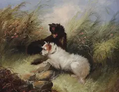 Untitled by George Armfield, oil, sold Jun 2017