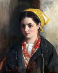 Untitled by William Oliver, oil on canvas, offered Jun 2017