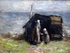5in by Robert Gemmell Hutchison, oil on panel, sold Jun 2017