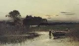 Untitled by Konrad Müller-Kurzwelly, oil on canvas, sold Jun 2017