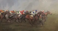 Untitled by Peter Biegel, oil on canvas, sold Jun 2017