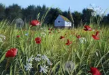 GouacheSummertime near Horsmondensigned by Paul Evans, gouache, sold Jun 2017