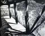LithographAerial view by Christopher Richard Wynne Nevinson, lithograph, sold Jun 2017