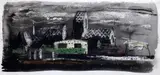 Crayon by John Piper, watercolour and ink, sold Jun 2017