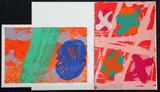 13 and '09 8.25 x 5.75in and 5.25 x 7.75in by Albert Irvin, print (other), sold Jun 2017