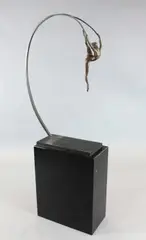 BronzeAcrobatsigned by Tommy Merrifield, bronze, sold Jun 2017