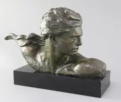 Length by Alexandre Kéléty, bronze, sold Jun 2017