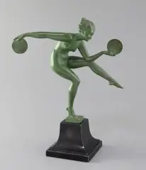 Danseuse Paienne by Marcel Bouraine, bronze, sold Jun 2017