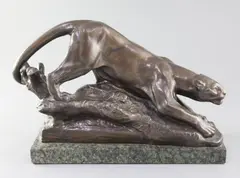 Untitled by George Frederick Morris Harding, 1925, bronze, sold Jun 2017