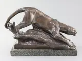 Untitled by George Frederick Morris Harding, 1925, bronze, sold Jun 2017