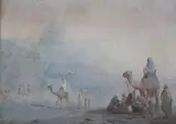 Untitled by Will Longstaff, watercolor, sold Jun 2017