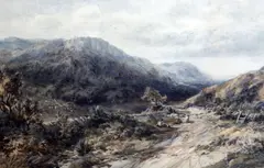 Untitled by Albert Pollitt, watercolor, offered Jun 2017