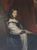 Portrait of a Eliza Atkinson by Giovanni Battista Cassevari, oil on canvas, sold Jun 2017
