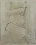 LithographYvette Guilbert Saluant le PublicRedfern Gallery by Henri de Toulouse-Lautrec, oil, sold May 2017