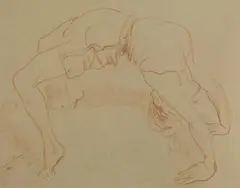 Untitled by Russell Sydney Reeve, drawing, sold May 2017