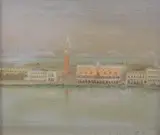 Venicesigned6 x 7in by Victorine Foot, oil on board, sold May 2017